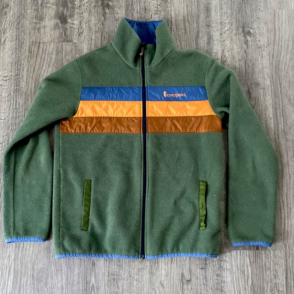 Hunter Green Cotopaxi Fleece Zip-Up